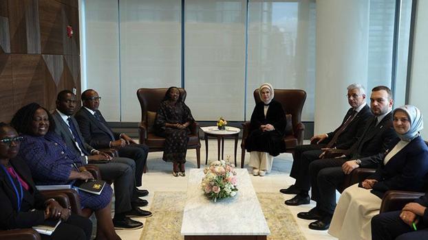 Emine Erdoğan, Kenya Cumhurbaşkanı'nın eşi Rachel Ruto ile görüştü