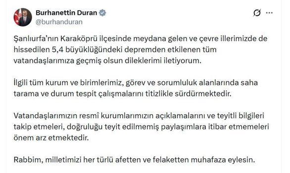 Şanlıurfa'da 5.4 büyüklüğünde deprem (6)