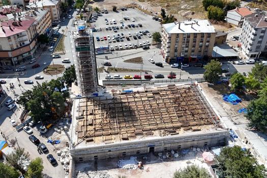Sivas Ulu Camii'de restorasyon çalışmaları sürüyor