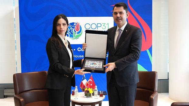 Bakan Kurum: Şili'nin tecrübesinin küresel iklim eylemine katkı sunacağına inanıyorum