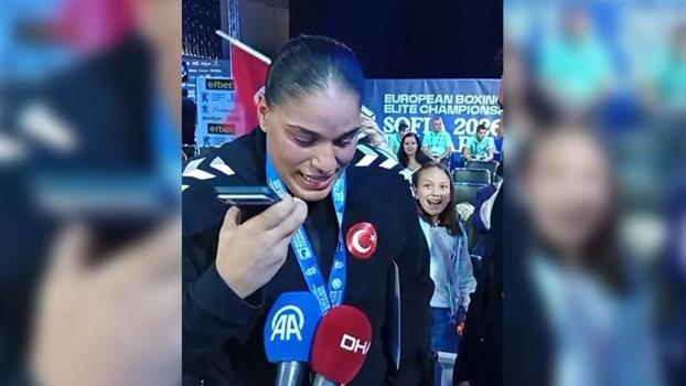 Cumhurbaşkanı Erdoğan, Avrupa Boks Şampiyonu Havvanur Kethüda'yı kutladı