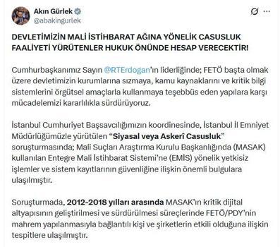 Siyasi-askeri casusluk soruşturmasında 22 şüpheli hakkında gözaltı kararı