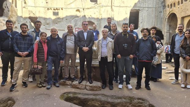 Gümüşler Manastırı akademisyenlere tanıtıldı