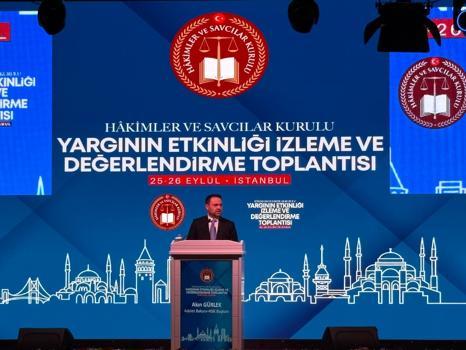Bakan Akın Gürlek: Türkiye, adalet alanında yoğun ve çok yönlü bir gündemden geçiyor