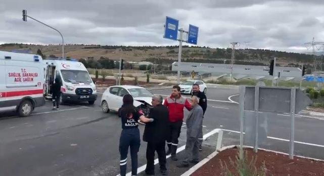 Çorum'da trafik kazası:4 yaralı