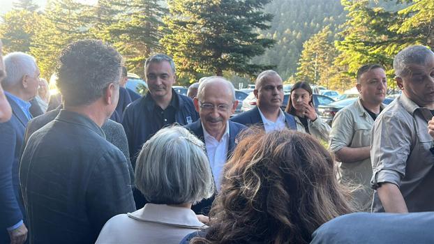 Kılıçdaroğlu, partisinin TBMM Grubu Değerlendirme Toplantısı için Bolu'da