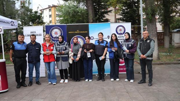 Amasya’da üniversitelilere ‘El Ele Güvenli Geleceğe’ bilgilendirmesi