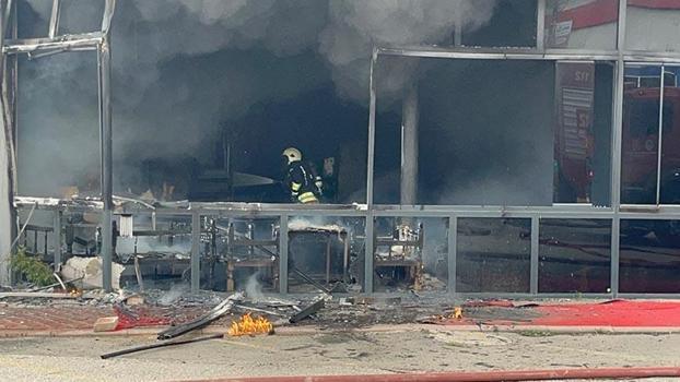 Sakarya'da restoranda yangın