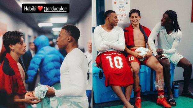 Mbappe ve Fransa Milli Takımı'ndan Arda Güler paylaşımı