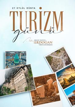 Erdoğan: 2026 sonunda turizm gelirinde 65 milyar dolar seviyesine ulaşacağız