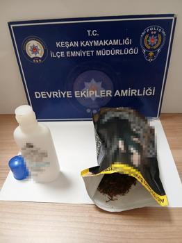 Edirne’de üzerlerinde uyuşturucu madde ele geçirilen 7 şüpheliye gözaltı