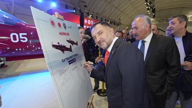 HÜRKUŞ-2, Türk Hava Kuvvetleri'ne teslim edildi