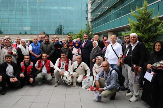 Şehit aileleri, Umre Programı'ndan döndü
