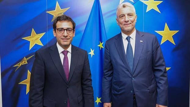 Bakan Bolat, Avrupa Komisyonu İcracı Başkan Yardımcısı Sejourne ile görüştü