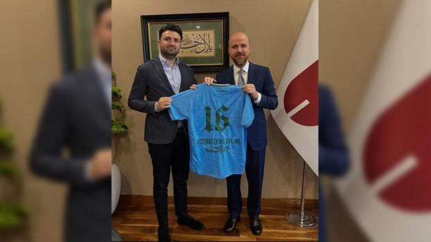 Bursaspor Başkanı'ndan Bilal Erdoğan’a özel forma