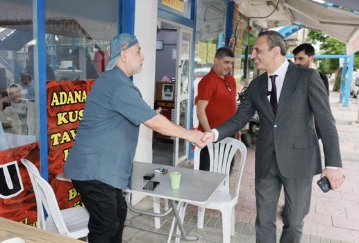 Başkan Vekili Özünal’dan esnaf ziyareti