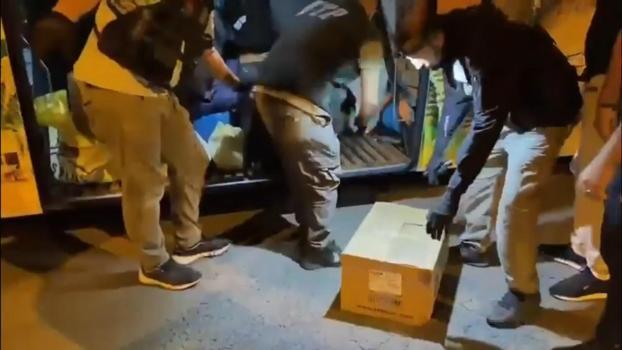 Yolcu otobüsünde 39 kilo 700 gram skunk ele geçirildi;1 gözaltı