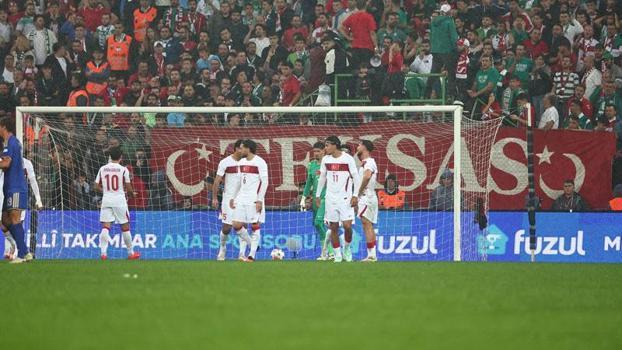 A Milli Futbol Takımı’ndan Uluslar A Ligi’ne kötü başlangıç
