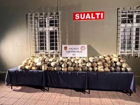 MSB: Van'da 412 kilo uyuşturucu ele geçirdi