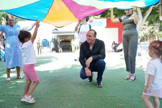 Başkan Kotan, Bebek Parkı’nda çocuklarla buluştu