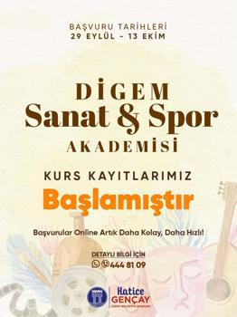 Didim Belediyesi'nde sanat ve spor kursları için kayıtlar başladı