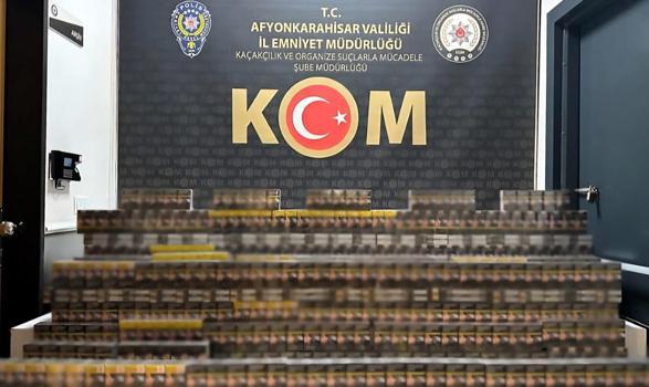 Kaçak sigara operasyonu