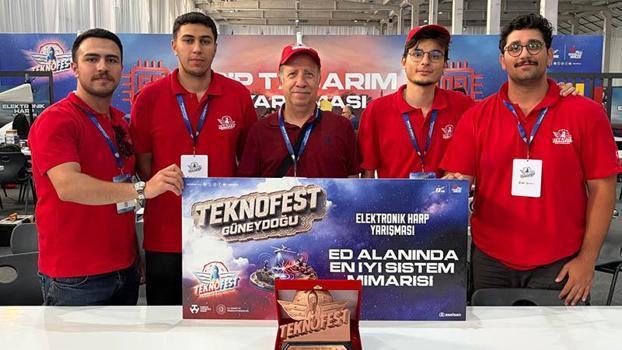Mühendislik öğrencilerinin elektronik harp alanında geliştirdiği sisteme ödül