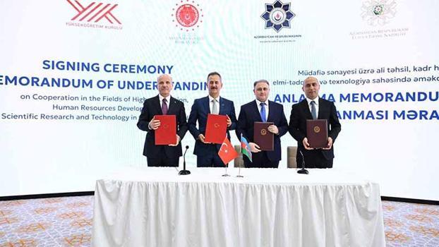 Türkiye ile Azerbaycan'dan savunma sanayisinde yükseköğretim hamlesi