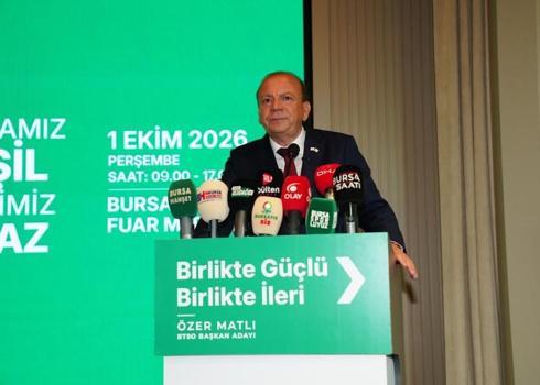 Özer Matlı’dan BTSO üyelerine sandık çağrısı
