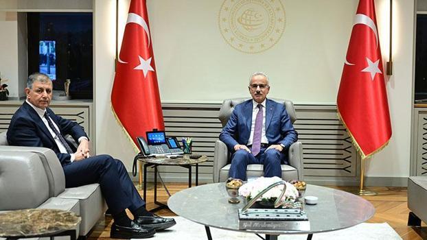 Bakan Uraloğlu, İzmir Büyükşehir Belediye Başkanı Tugay'ı kabul etti