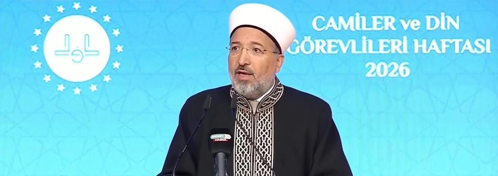 Camiler ve Din Görevlileri Haftası'nın teması 'Cami ve sosyal hayat' olarak belirlendi