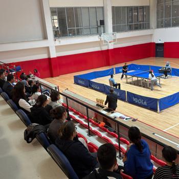 Masa tenisi turnuvası final müsabakalarıyla tamamlandı