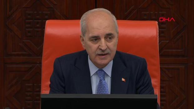 TBMM Başkanı Kurtulmuş: Kabul edilen yasanın uygulanması aşamasına geçilmiştir