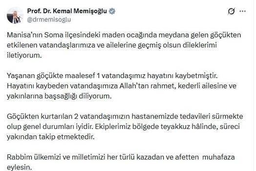Manisa'da maden ocağında göçük: 1 ölü (4)