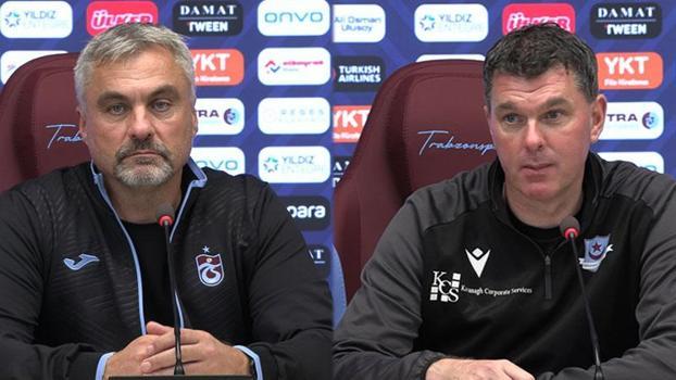 Trabzonspor - Drogheda United maçının ardından