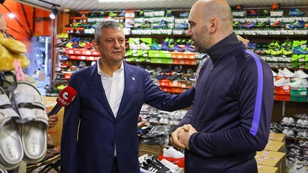 Özgür Özel Rize'de esnafla bir araya geldi