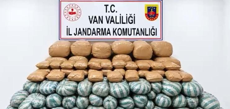 Van'da 517 kilo uyuşturucu madde ele geçirildi: 1 gözaltı