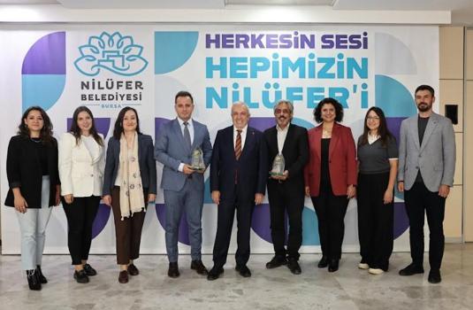 Nilüfer Belediyesi’nin çevre ve dayanışma projelerine çifte ödül