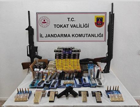 Tokat'ta silah kaçakçılarına operasyon