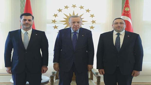 Cumhurbaşkanı Erdoğan, Üsküdar Belediye Başkan Vekili Dündar Ziya Gültekin'i kabul etti