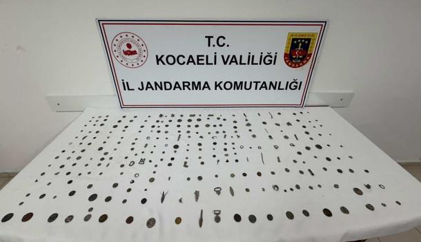Kocaeli’de 511 parça tarihi eser ele geçirildi
