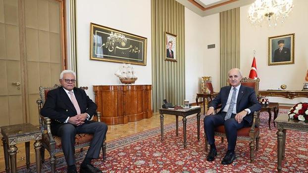 TBMM Başkanı Kurtulmuş, Pakistan’ın Ankara Büyükelçisi Junaid'i kabul etti