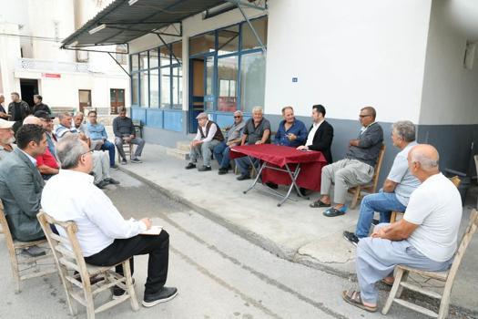 Başkan Vekili Beşikci, talepleri yerinde dinliyor