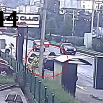 Otomobilin takla attığı kazada sürücü yaralandı