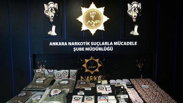 Ankara’da narkotik operasyonları: 32 tutuklama