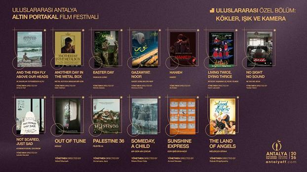 Savaşın ve işgalin gölgesinde üretilen filmler Altın Portakal'da