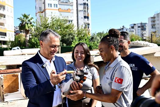 Başkan Uysal, Kahraman Fareler Projesi’ni yerinde inceledi