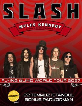 Slash 14 yıl sonra İstanbul'da konser verecek