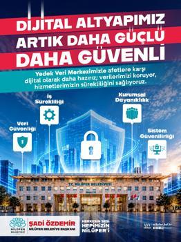 Nilüfer Belediyesi dijital altyapısını güvenceye aldı