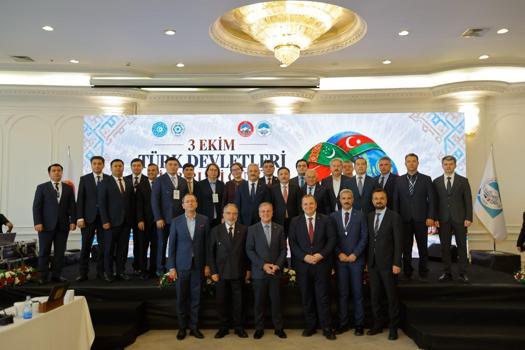 Kayseri'de, TÜRKSOY 7’nci Kıdemli Memurlar Toplantısı açılış töreni